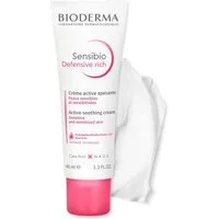 Bioderma Gesichtspflege Sensibio Defensive rich -, pH-hautneutral, unparfümiert und hoch verträglich