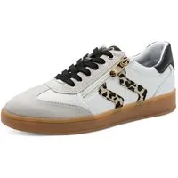 MARCO TOZZI Plateausneaker, Freizeitschuh, Halbschuh, Schnürschuh mit Kontrastbesatz