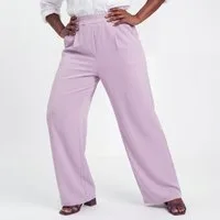 OriginalYou Culotte Damen Culotte Wide Leg Freizeithose leichte Sommerhose mit Stretchbund, erhältlich in Größe 36 bis 44