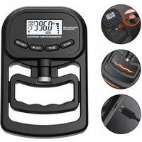 FELIXLEO Handmuskeltrainer Handgriffkrafttrainer Digitales LCD Display Handdynamometer