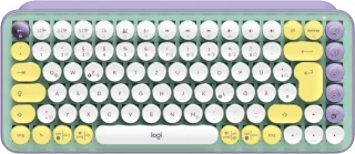 Logitech POP Keys Wireless Mechanic Keyboard [Bluetooth LE USB] daydream