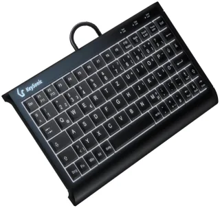 KeySonic KSK-3011ELC (DE) | 60964 | Super-Mini Tastatur - integrierter Numernblock black