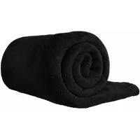 Wohndecke Kuscheldecke aus 100% Polyester, 150x220 cm, Clinotest, Kochfest ohne Einlaufen oder Fusseln, auch als Sofadecke & Tagesdecke