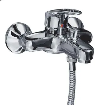 Kaja STYLE Handbrause-Set, S III, matt-schwarz, 27708-s 27708-s