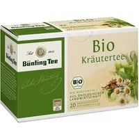 Bünting Tee Tee, Bünting Bio Kräutertee mit Süßholzwurzel Kamille Fenchel