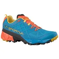 La Sportiva Trail-Laufschuhe Akyra II 2024 tropicblau/bunt Herren Wanderschuh