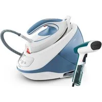 Tefal Dampfbügelstation Express Protect, 2800 Watt, Eco Mode, 1800 ml Wassertank, Dampfstoß: 520 g/Min, Anti-Kalk-System für dauerhafte Leistung, SV9202