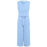 Betty&Co Overall Damen mit Wasserfallausschnitt (1-tlg)
