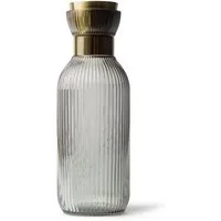 MAMEIDO Wasserkaraffe, aus mundgeblasenem Kristallglas mit edlem Ausgießer in 1 l und 1,5 l