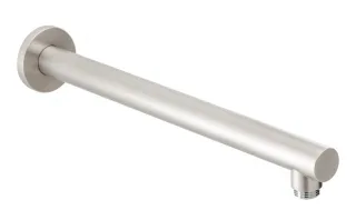Herzbach Living Spa iX Wandarm, 350mm, rund gerade Edelstahl, 17.963500.1.09 17.963500.1.09