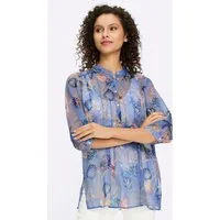 heine Klassische Bluse Druck-Tunika 3/4-Arm
