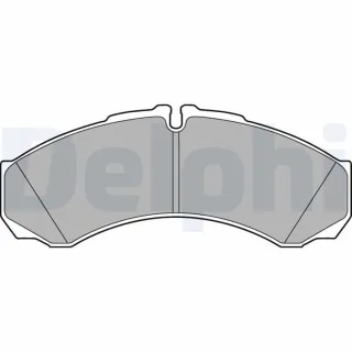 Delphi Bremsbel?ge hinten Iveco Daily 5 6