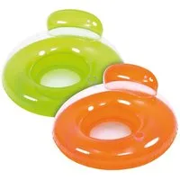 SunClub Schwimmring Schwimmring Sessel 118cm (für Kinder und Jugendliche, Schwimmsitz 2-farbig sortiert), Jahren