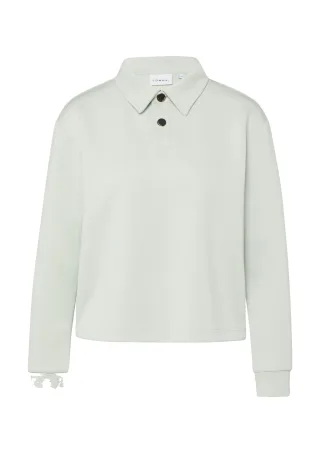 comma - Sweatshirt türkis - Gr. - 40