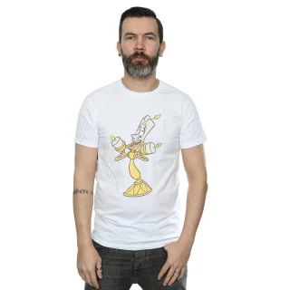 Disney - "Beauty And The Beast" T-Shirt für Herren (Weiß)