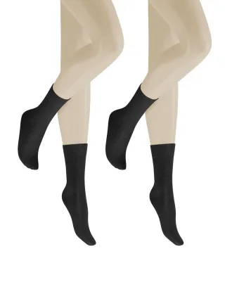 Hudson - ONLY 2PACK black - Gr. - 35/38