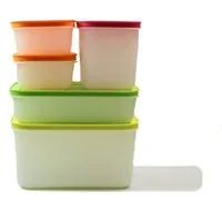 TUPPERWARE Vorratsdose Gefrier-Behälter farbig