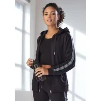 H.I.S Kapuzensweatjacke mit seitlichem Tapestreifen