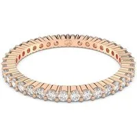 Swarovski Fingerring Matrix Tennis Vittore, mit Swarovski® Kristall