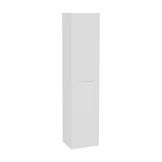 VitrA New Integra Square Hochschrank mit 2 Türen 40 x 35 x 180 cm (BxTxH) Weiß Matt,80319 80319