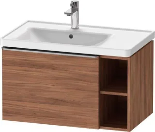 Duravit D-Neo Waschtischunterbau wandhängend Nussbaum Matt 784x452x440 mm - DE4258070790000 DE4258070790000