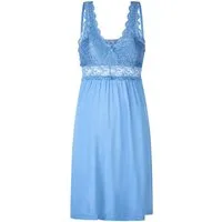 By Louise Negligé Damen Nachthemd mit Spitze (1-tlg) edles Design