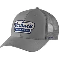 Carhartt Snapback Cap Rugged Flex™ Twill Mesh-Back Script Patch Cap