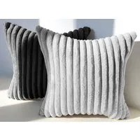 Amilian Kissenbezüge 2er Set - Dekokissenbezug - Kissenhüllen - Zierkissenbezüge, (2 Stück), (40x40 cm) Kissenbezug für Sofa, Dekokissen, Kissen, Zierkissen