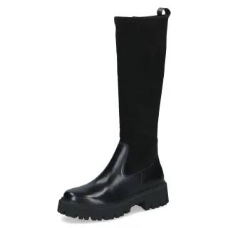 CAPRICE - Da.-Stiefel BLACK COMB - Gr. - 38