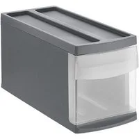 ROTHO Schubladenbox Systemix Schubladenbox mit 7l Schub, Kunststoff (PP)