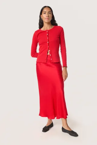 Rock Slim fit Salsa red