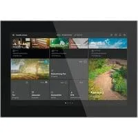 SmartTouch 10 Zoll Touchpanel Unterputz Melde- und Bedientableau ST/U10.1.11-825 schwarz (matt), Retail