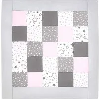 Krabbeldecke Patchworkdecke - Spieldecke -Laufgittereinlage -Decke, Amilian