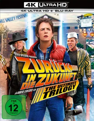 Zurück in die Zukunft - Trilogie (4K Ultra-HD) [Blu-ray]