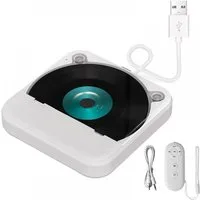 BBWL Auto CD Player mit USB & AUX Anschluss,Stoßfest tragbarer CD-Player