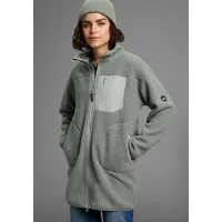 Polarino Fleecejacke Teddy Fleece Jacke, Oversize