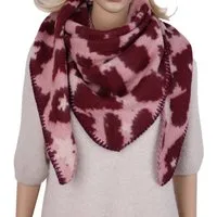 MIRROSI Dreieckstuch Damen weiches Viskose Tuch 80x170 cmmit Leo-Muster, (Neue Kollektion Herbst/Winter 2026), mit Leo-Muster, Animal-Print