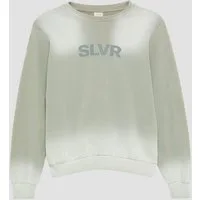 s.Oliver Sweatshirt Sweatshirt Baumwoll-Sweatshirt mit Spray-Effekt