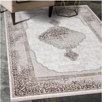 Mazovia Orientteppich Orientalisch Teppich mit Fransen, 80 x 150 cm, Kurzflor, Fransen, Orientteppich, Vintage