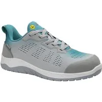 ELTEN LUANA grey-turquoise Low ESD S1 Sicherheitsschuh (Schuhkarton, Paar)