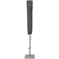 Sekey Sonnenschirm-Schutzhülle 2m Balkonschirm, 4m Gartenschirm, 3m Ampelschirm Schutzhülle, Grau, für Ø 180cm, Ø 200cm, 210cm x 140cm / 200cm x 125cm Balkonschirm
