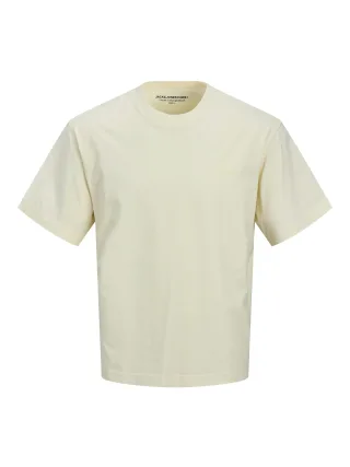 JACK&JONES - JCOINTERLUDE EASTER TEE SS CREW NECK JNR sweet corn - Gr. - 152
