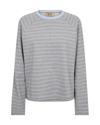 MOS MOSH - MMLidy O-LS Mélange Sweatshirt - Gr. - S