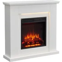 Balderia Elektrokamin Pandora, Standkamin mit 3D Flamme, 13 LED-Farben, 2000 W