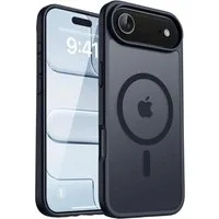 SmartUP Smartphone-Hülle für iPhone Air Magsafe Schutz Tasche Slim Cover Case Bumper Magent 6,5, MagSafe