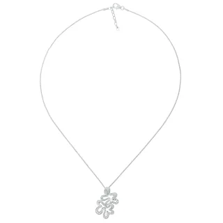 Orphelia 'Malenia' Damenkette mit Anhänger aus 925er Sterlingsilber – Silber ZH-7077