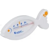 Lantelme Badethermometer Fisch Badewannen Thermometer für Baby Kinder Badewasser Temperatur, Spar-Set 1-tlg., Stückzahl und Farbe wählbar, Bade Wasserthermometer Analog, Schwimmend, Idealtemperatur Anzeige