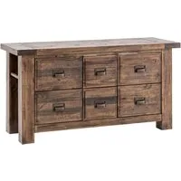 massivum Waschtisch Cancun 140cm, aus rustikalem Holz (1-St)