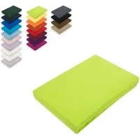EXKLUSIV HEIMTEXTIL Spannbettlaken Microfaser Spannbettlaken Rundumgummizug, Microfaser, Gummizug: rundum, (1 Stück), mit Rundumgummizug