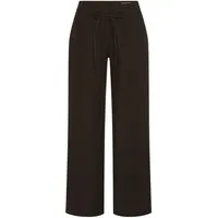 MAC Leinenhose CHIARA BELT Sommerhose Wide Fit, mit geradem, weitem Bein